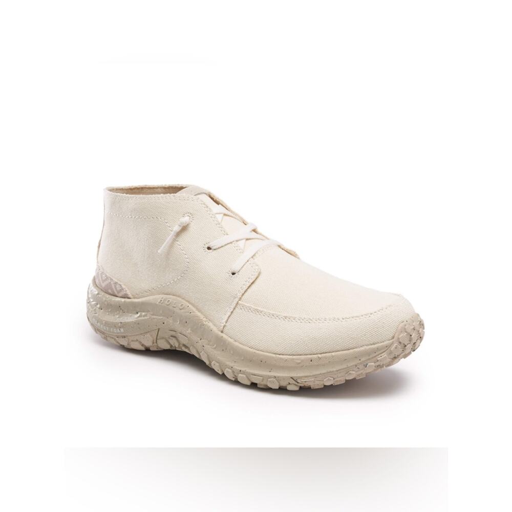 Holo Women's Athena Chukka Canvas Slip On boots vanilla ice NWOB - 9